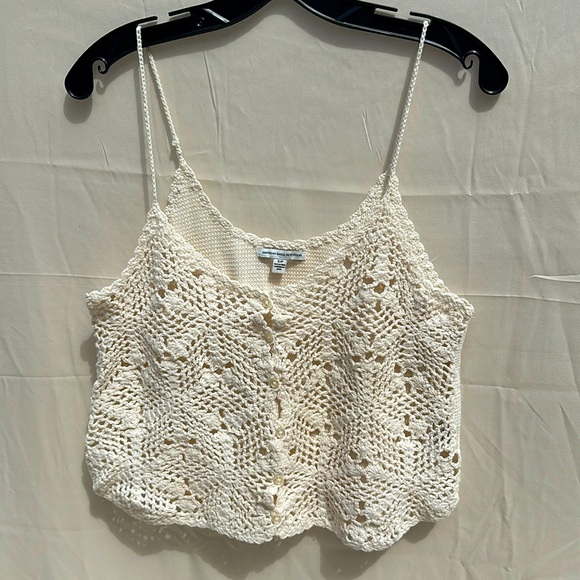 American Eagle Outfitters Tops American Eagle Crochet Knit Cropped